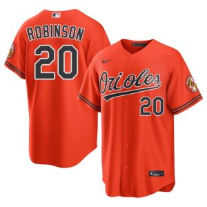Frank Robinson The Birds Men #20 Limited Orange Jerseys 330179-402