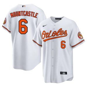Ryan Mountcastle Baltimore Orioles #6 Men's Popular White Jerseys 781201-454
