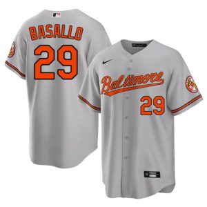 Samuel Basallo Birdland #29 2026 Men Gray Jerseys 785441-333