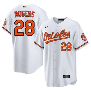 Trevor Rogers The Birds #28 Mens Limited White Jerseys 983847-281