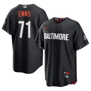 Dietrich Enns Birdland City Connect Game Men #71 Black Jersey 423357-206