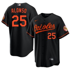 Pete Alonso Birds #25 Men MLB Black Jerseys 122453-211