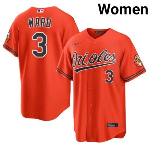 Taylor Ward Birdland #3 Stitched Women's Orange Jerseys 949766-765