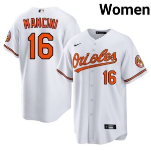 Trey Mancini Birds Womens #16 2026-27 White Jerseys 428520-510
