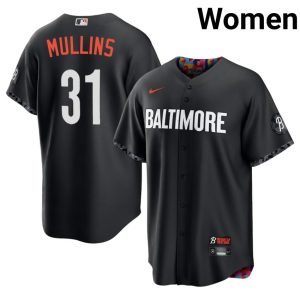 Cedric Mullins Baltimore Women City Connect Player #31 Black Jerseys 988156-544