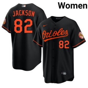 Jeremiah Jackson Birds New #82 Women Black Jerseys 229811-913