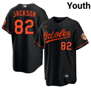 Jeremiah Jackson Birds #82 Youth Authentic Black Jerseys 814654-831